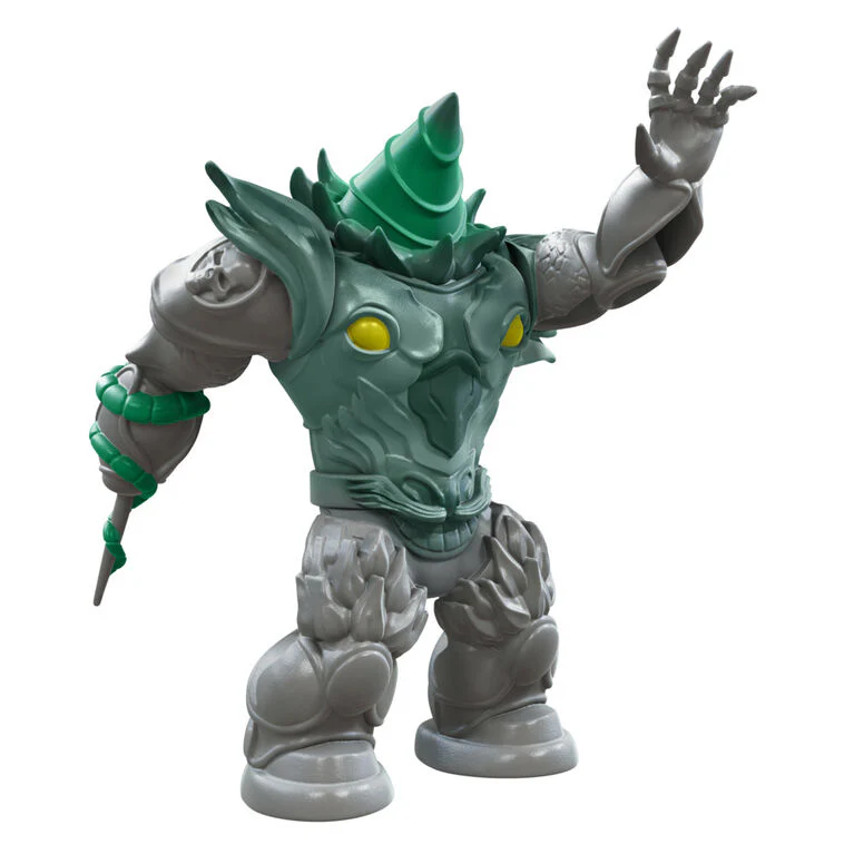 Power Rangers Dino Fury Battle Attackers 2-Pack Blue Ranger vs. Shockhorn Kicking Action Figure - Image 3