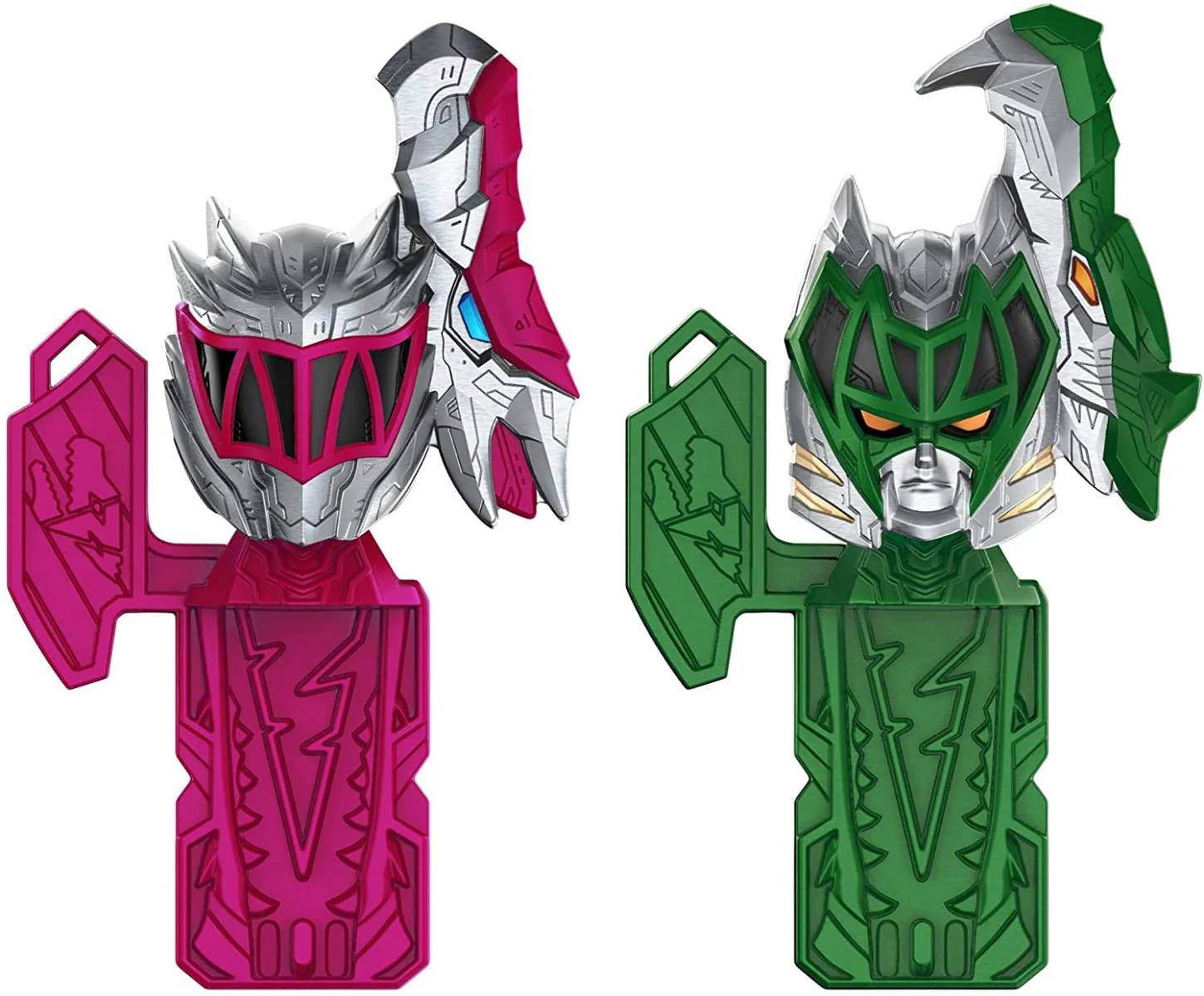 Power Rangers Dino Fury Zord Link Ankylo Hammer Zord & Tiger Claw Zord F1399/F0287 - Image 6