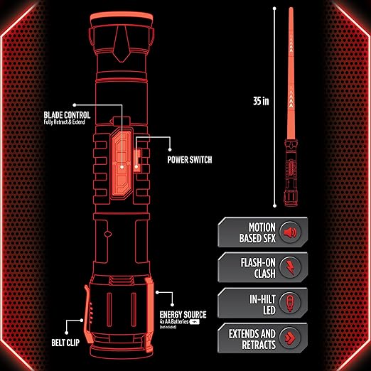 Power Saber Energy Blade Red 12L 931619-004 - Image 6