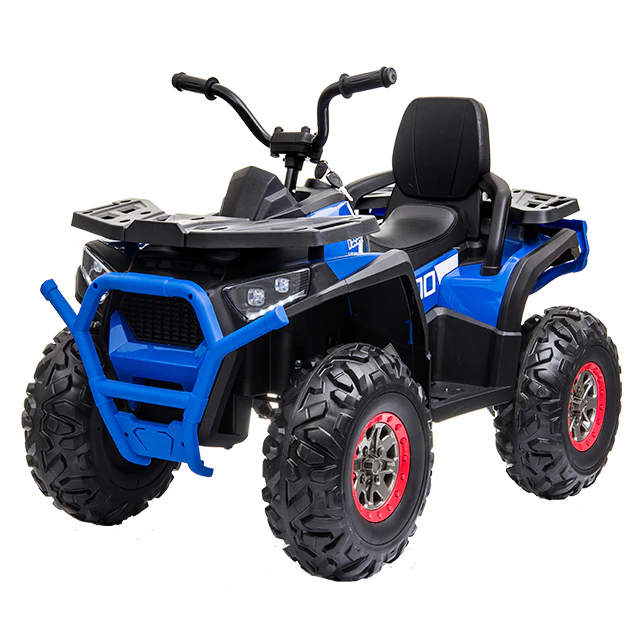Power Wheelz Ride On Quad Bike 12V Blue XMX607