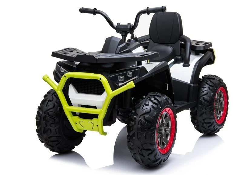Power Wheelz Ride On Quad Bike 12V White XMX607