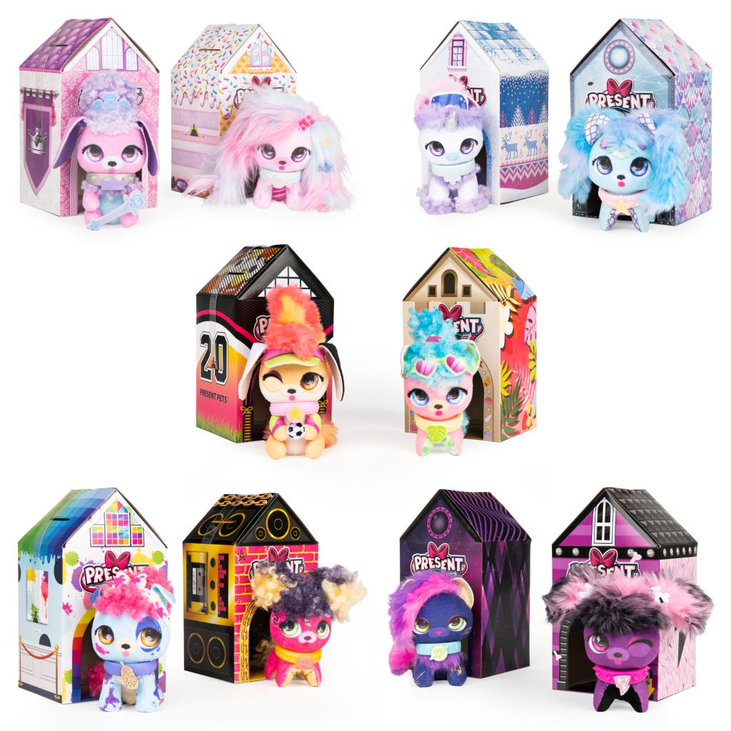 Present Pets Minis 3-inch Surprise Collectible Plush Toy Assorted 6059467