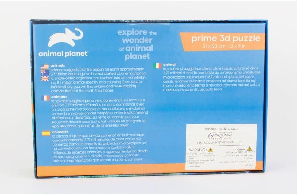 Prime 3D Animal Planet Sea Turtle Puzzle 63 Pieces 10715 - Image 5