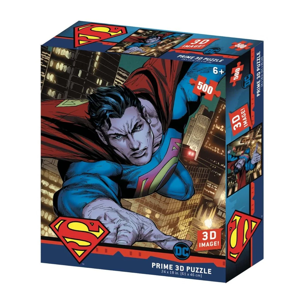 Prime 3D DC Superman Puzzle 500pcs 32575