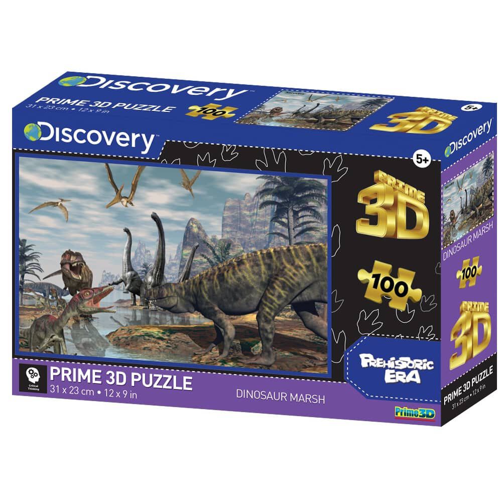 Prime 3D Dinosaur Marsh 100 Pcs 10706