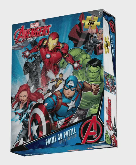 Prime 3D Marvel Avengers Puzzle 200pcs 33032-S