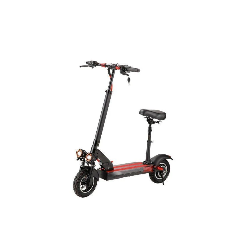 Pro Ride E-Scooter with Seat 48V Red PR024-02