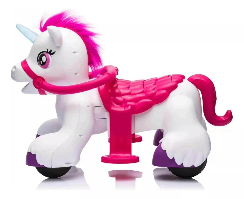 Pro Ride Pony Horse Rideon With Music Pink P18 - Image 3