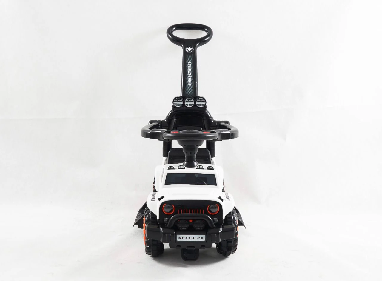 Pro Ride Push Car White PB810 - Image 4
