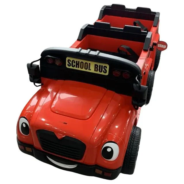 ProRide School Bus 2-Seater 24V7AH Red - Image 2