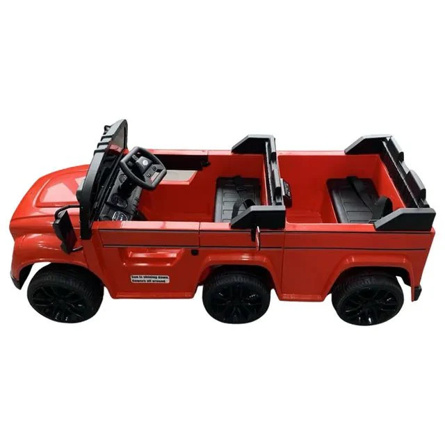 ProRide School Bus 2-Seater 24V7AH Red - Image 3