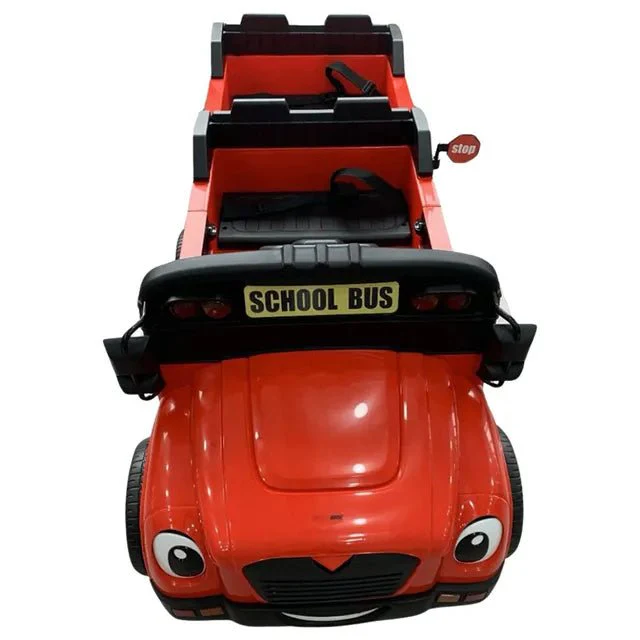 ProRide School Bus 2-Seater 24V7AH Red - Image 6