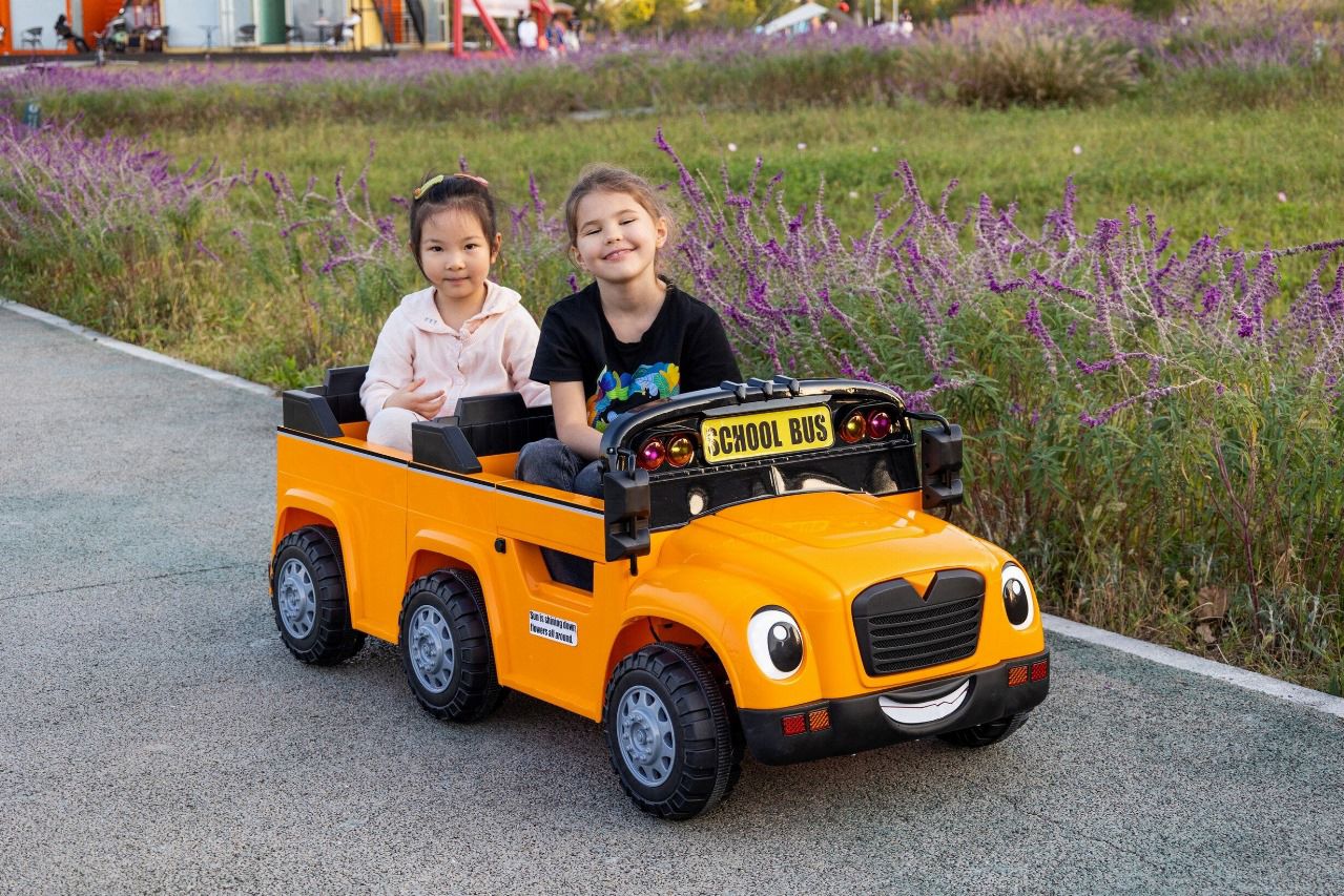 ProRide School Bus 2-Seater 24V7AH Yellow