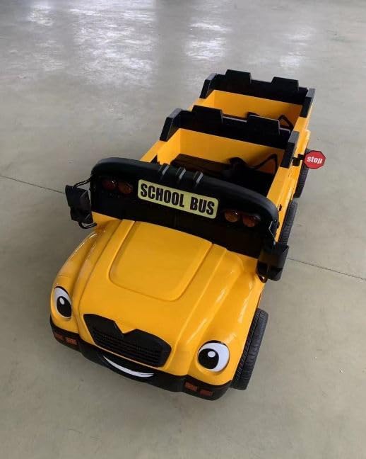ProRide School Bus 2-Seater 24V7AH Yellow - Image 5