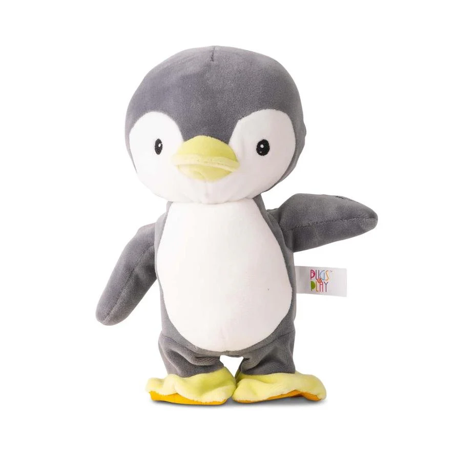 Pugs at Play Snowy the Walking/Talking Penguin Interactive Plush