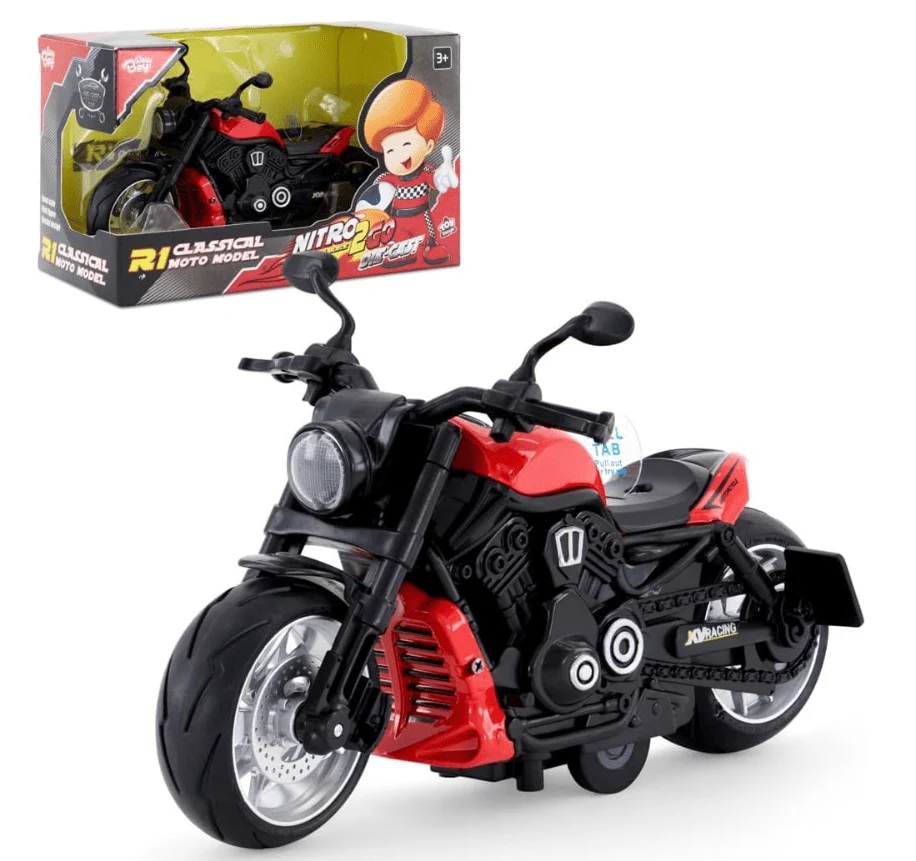 Pullback Alloy Motorcycle 2041-1A