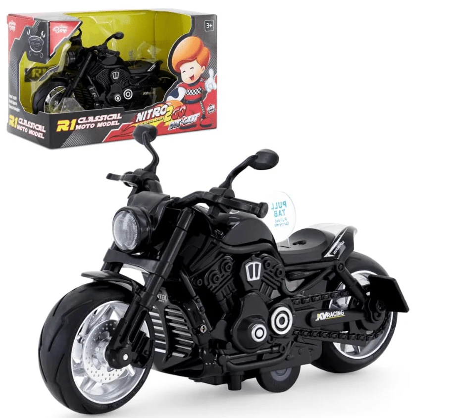 Pullback Alloy Motorcycle 2041-1A - Image 3
