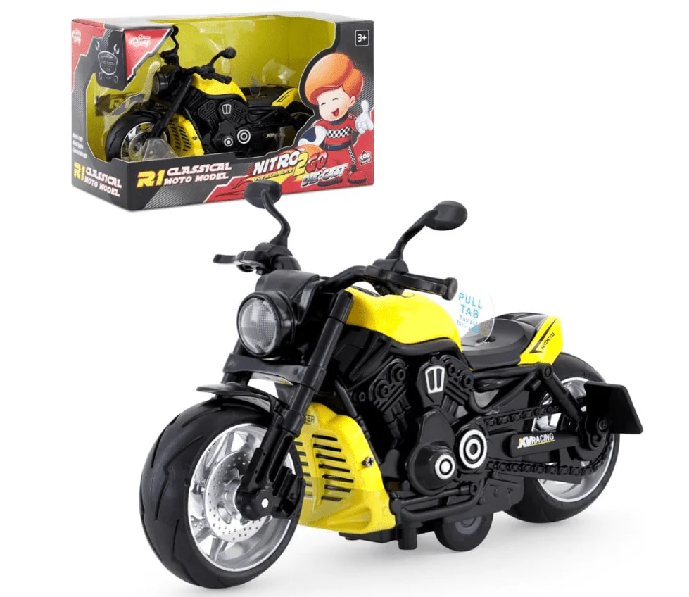 Pullback Alloy Motorcycle 2041-1A - Image 5