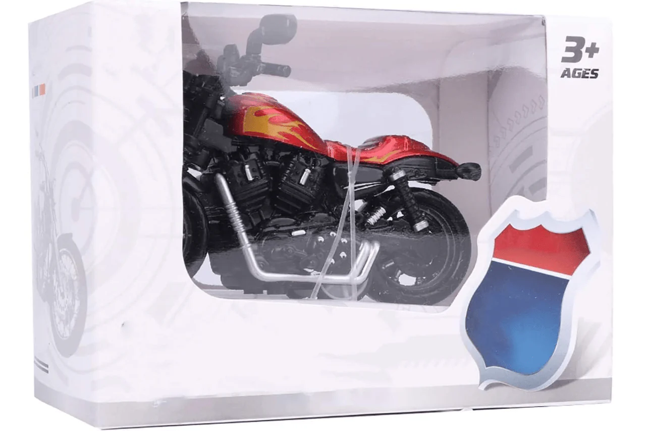 Pullback Alloy Motorcycle 2041A - Image 3