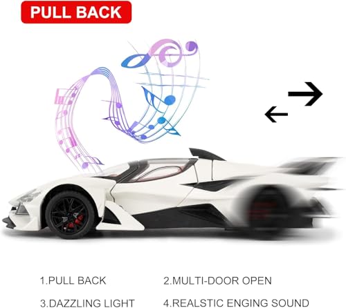 Pullback Apollo Evo Diecast Car - Image 6