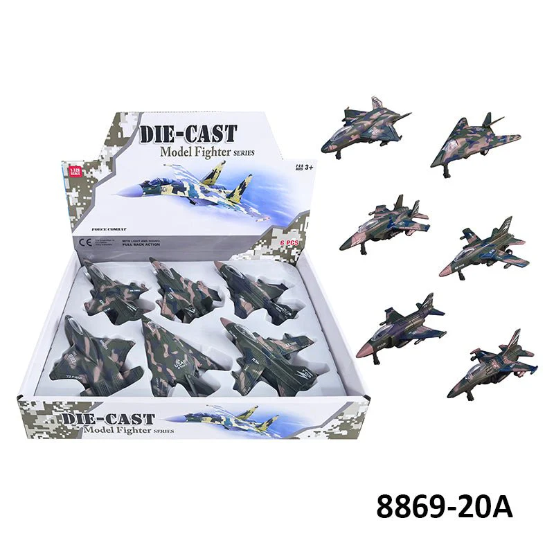 Pullback Die Cast Military Model With Light And Sound 677-13 - Image 2