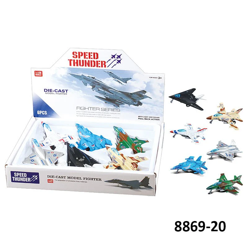 Pullback Die Cast Military Model With Light And Sound 677-13 - Image 4