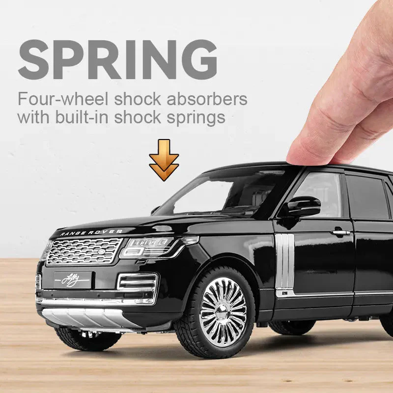 Pullback Die-Cast Range Rover Vogue – 1:18 Scale | CZ801A Model | Light, Sound & Opening Doors - Image 2