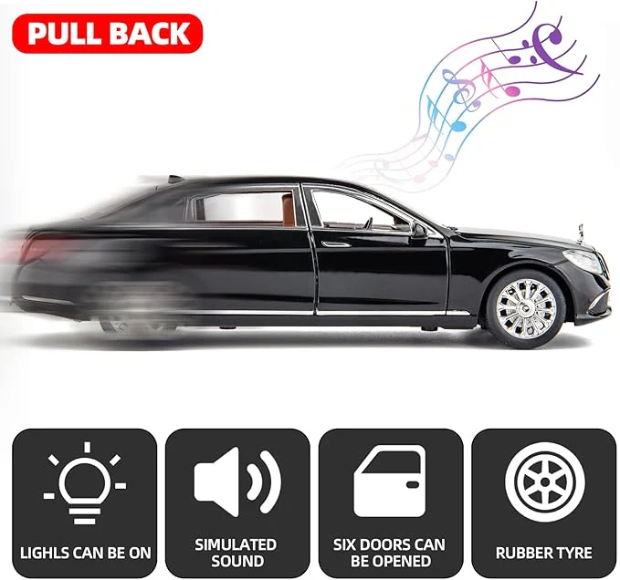 Pullback Diecast Car Benz CZ139A - Image 3