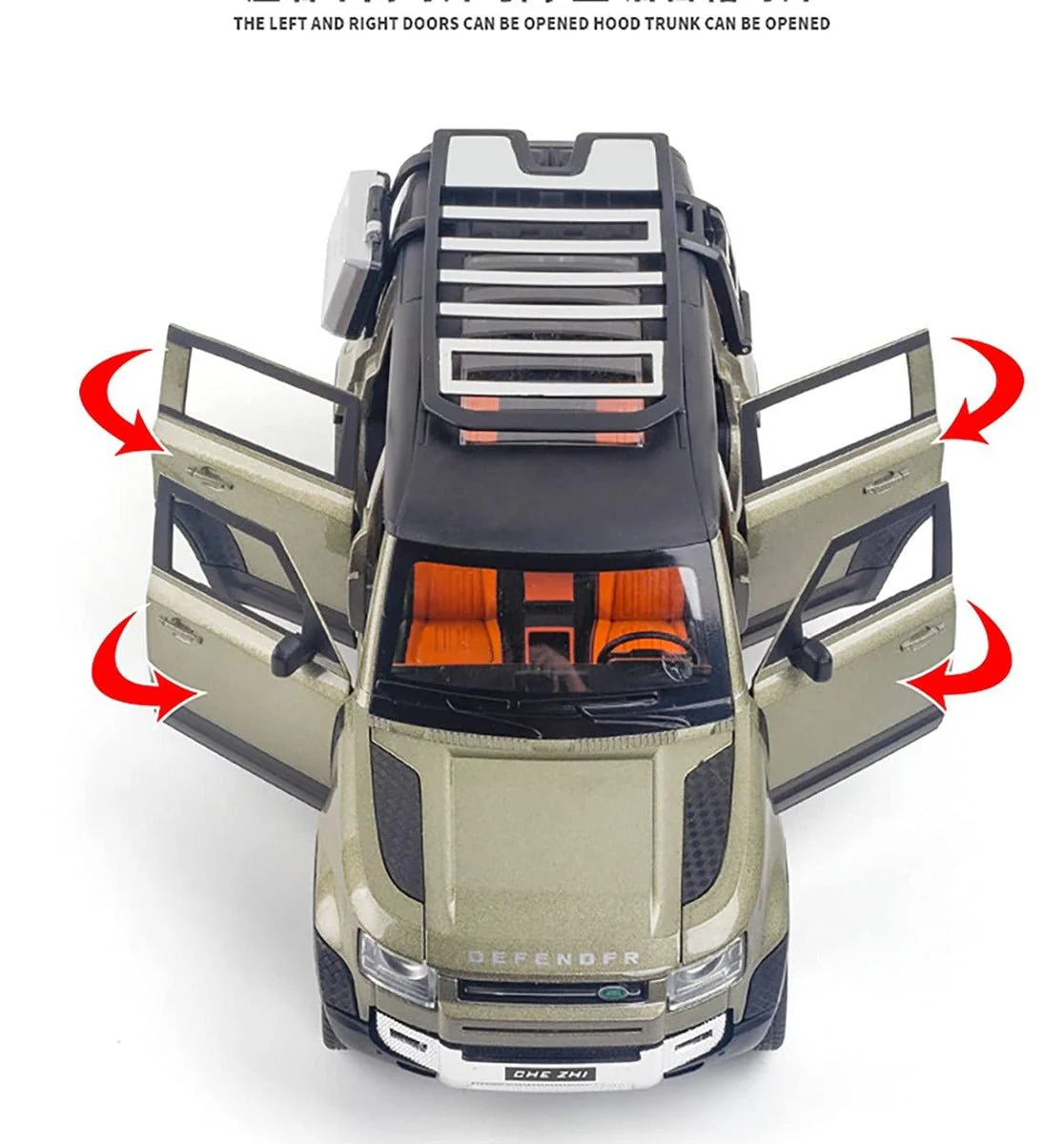 Pullback Diecast Car Defender CZ132/A - Image 3