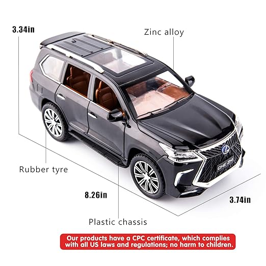 Pullback Diecast Car Lexus CZ119A - Image 5