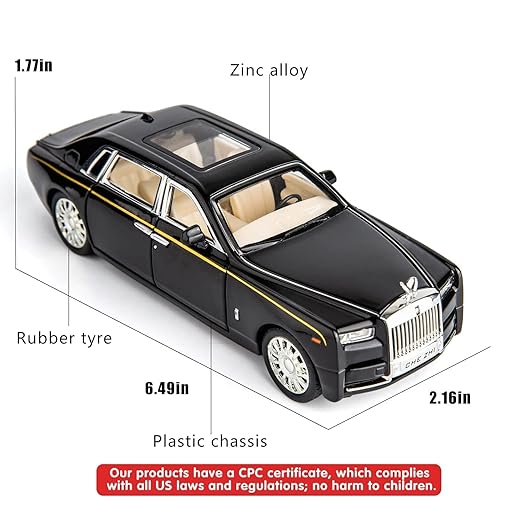 Pullback Diecast Car Rolls Royce CZ116 - Image 6