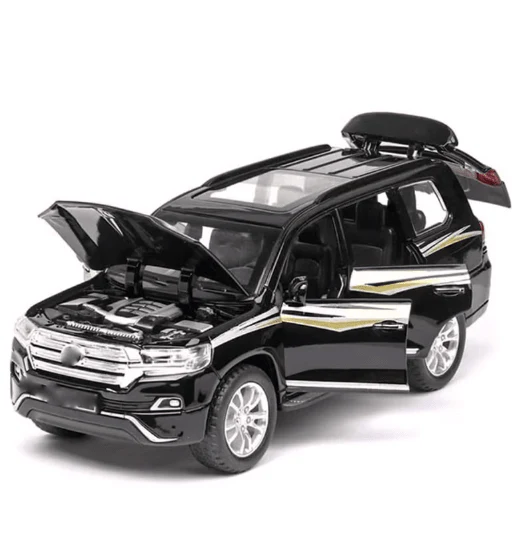 Pullback Diecast Car Toyota Land Cruiser 1:24 Scale - Image 5