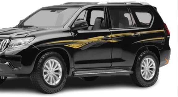 Pullback Diecast Car Toyota Prado 24191