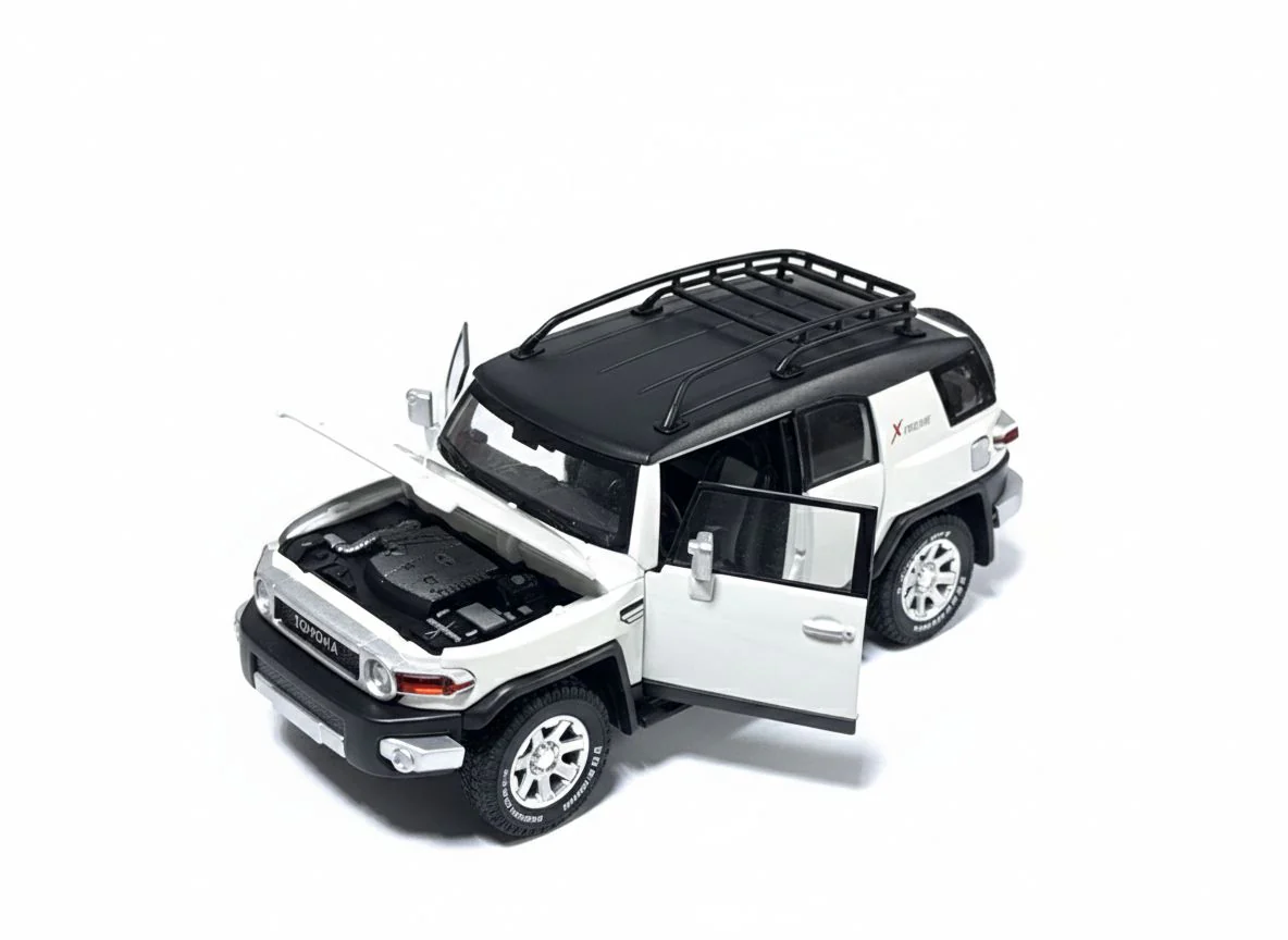 Pullback FJ Cruiser Die-Cast 1:24 Scale CZ613A - Image 12
