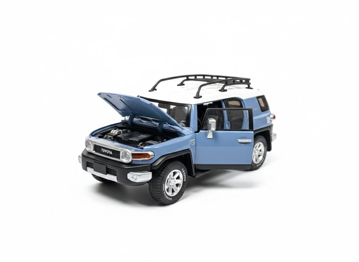 Pullback FJ Cruiser Die-Cast 1:24 Scale CZ613A - Image 3