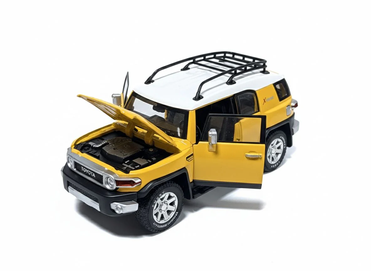Pullback FJ Cruiser Die-Cast 1:24 Scale CZ613A - Image 6