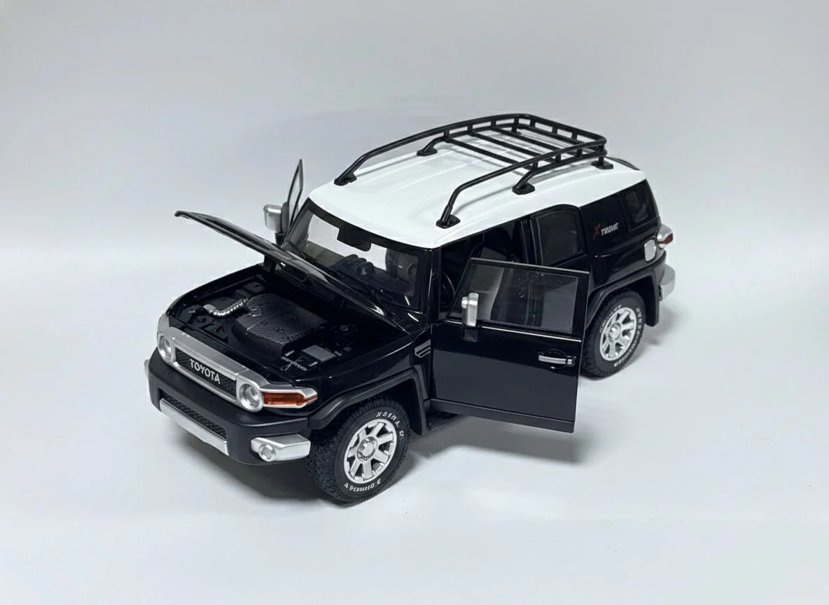 Pullback FJ Cruiser Die-Cast 1:24 Scale CZ613A - Image 7