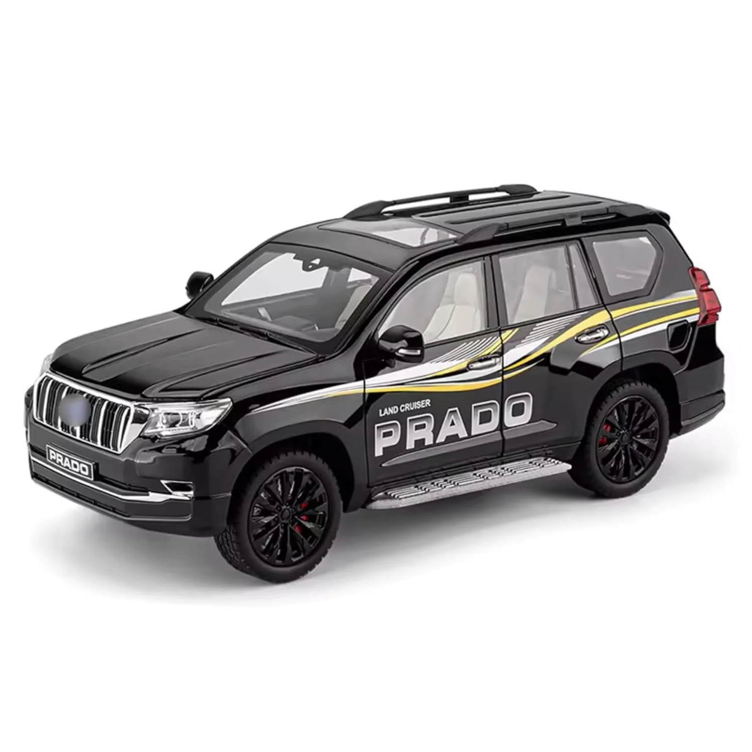 Pullback Land Cruiser Prado Die-Cast 1:18 Scale Asstd. CZ806A