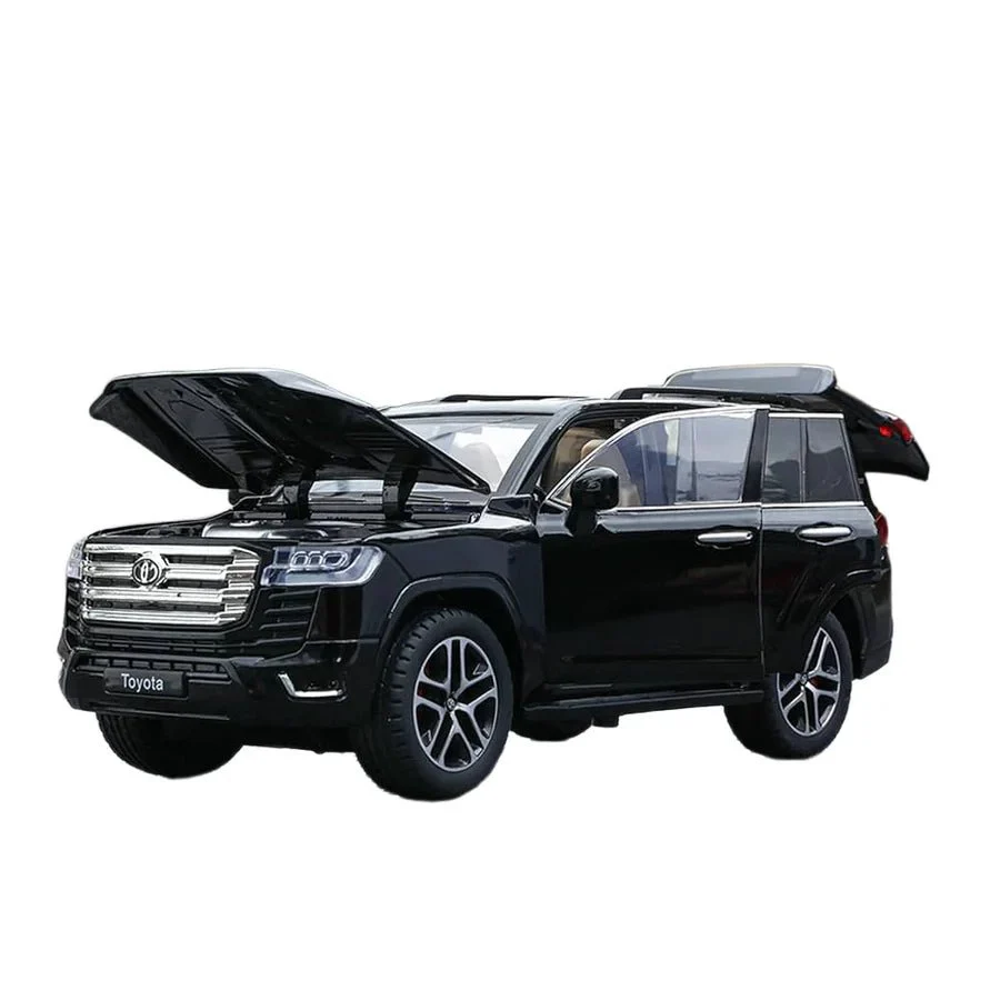 Pullback Toyota Land Cruiser LC-300 Die-Cast Model – 1:18 Scale | SR-1806A | Assorted Designs - Image 2