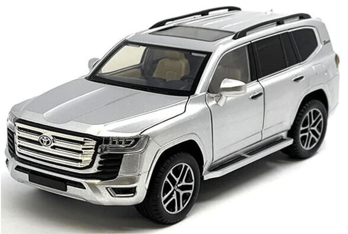 Pullback Toyota Land Cruiser LC80 Off-Road Die-Cast 1:24 Scale Asstd. CZ609A