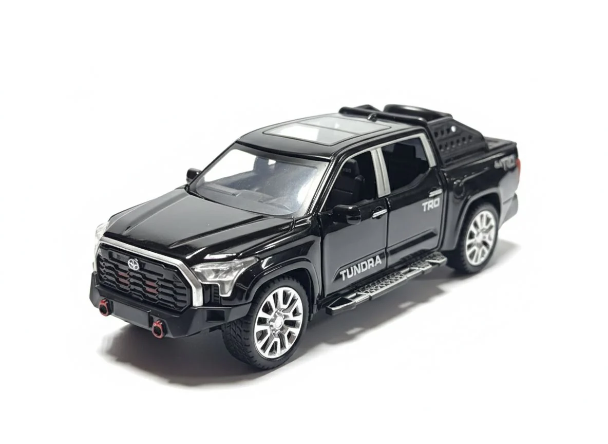Pullback Tundra Pick-Up Die-Cast 1:32 Scale Asstd. W32111 - Image 10