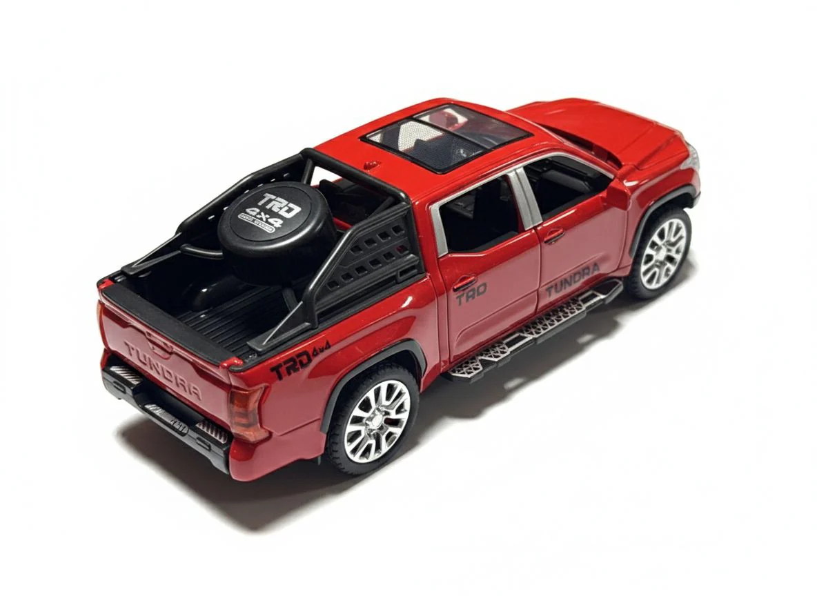 Pullback Tundra Pick-Up Die-Cast 1:32 Scale Asstd. W32111 - Image 3