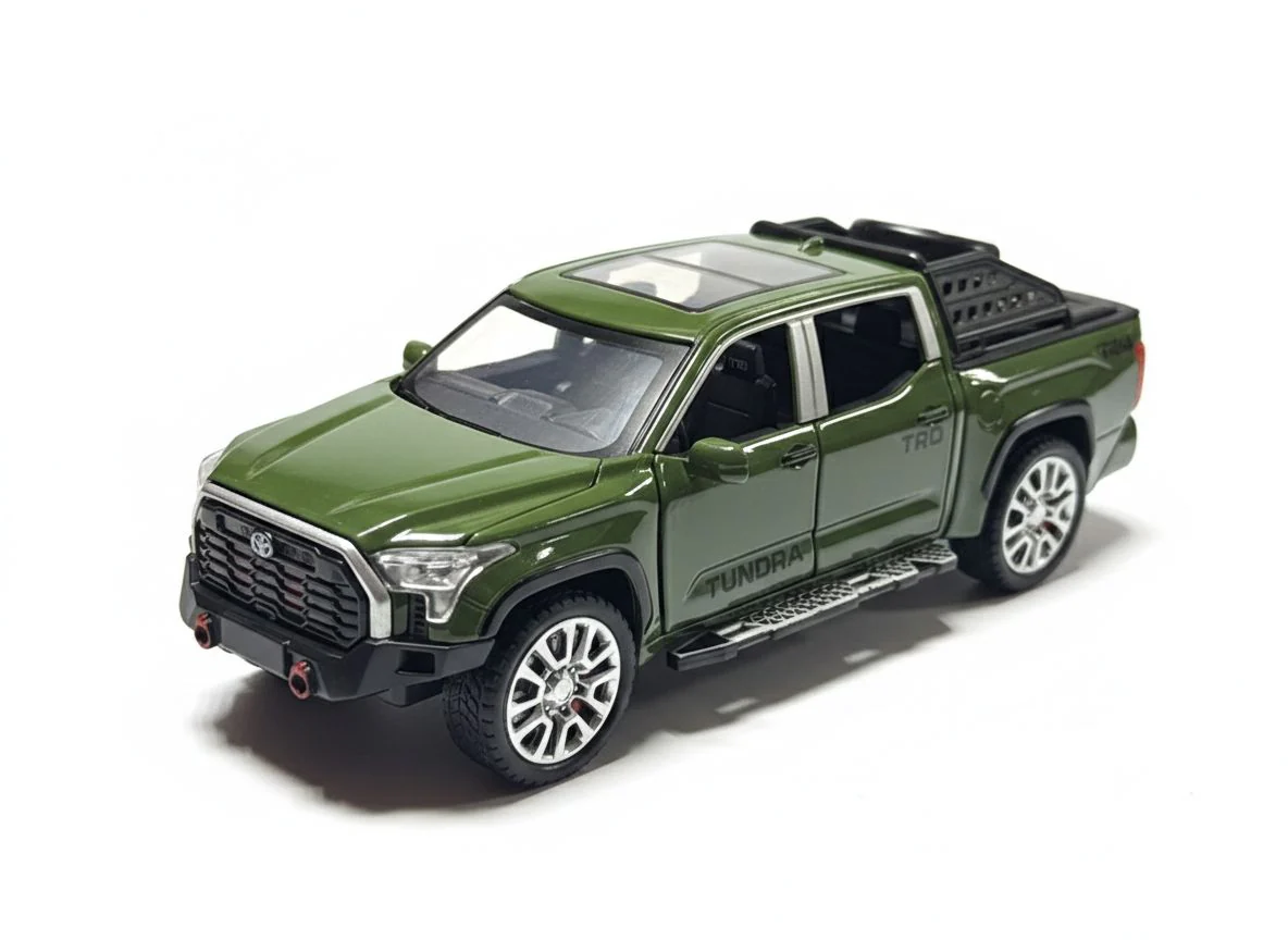 Pullback Tundra Pick-Up Die-Cast 1:32 Scale Asstd. W32111 - Image 5
