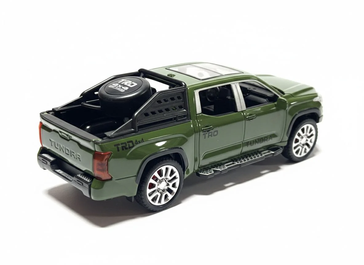 Pullback Tundra Pick-Up Die-Cast 1:32 Scale Asstd. W32111 - Image 6