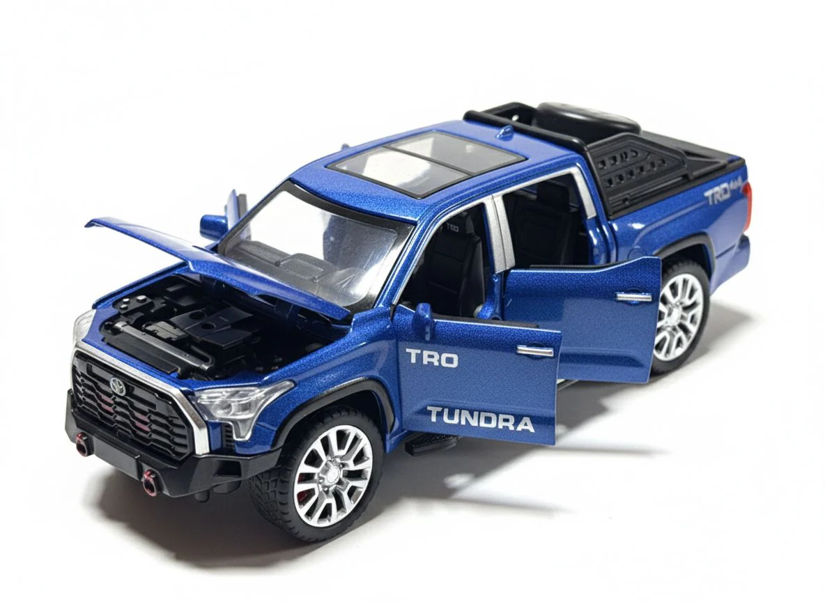 Pullback Tundra Pick-Up Die-Cast 1:32 Scale Asstd. W32111 - Image 7
