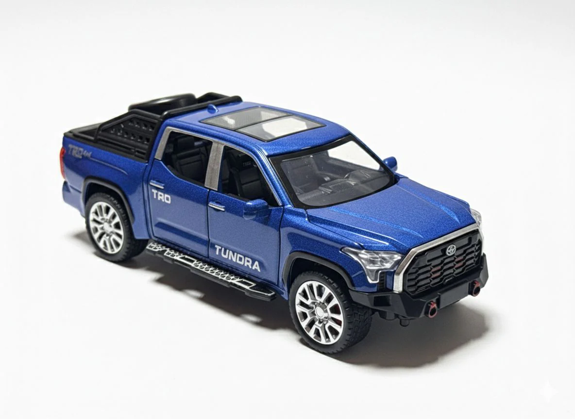 Pullback Tundra Pick-Up Die-Cast 1:32 Scale Asstd. W32111 - Image 8