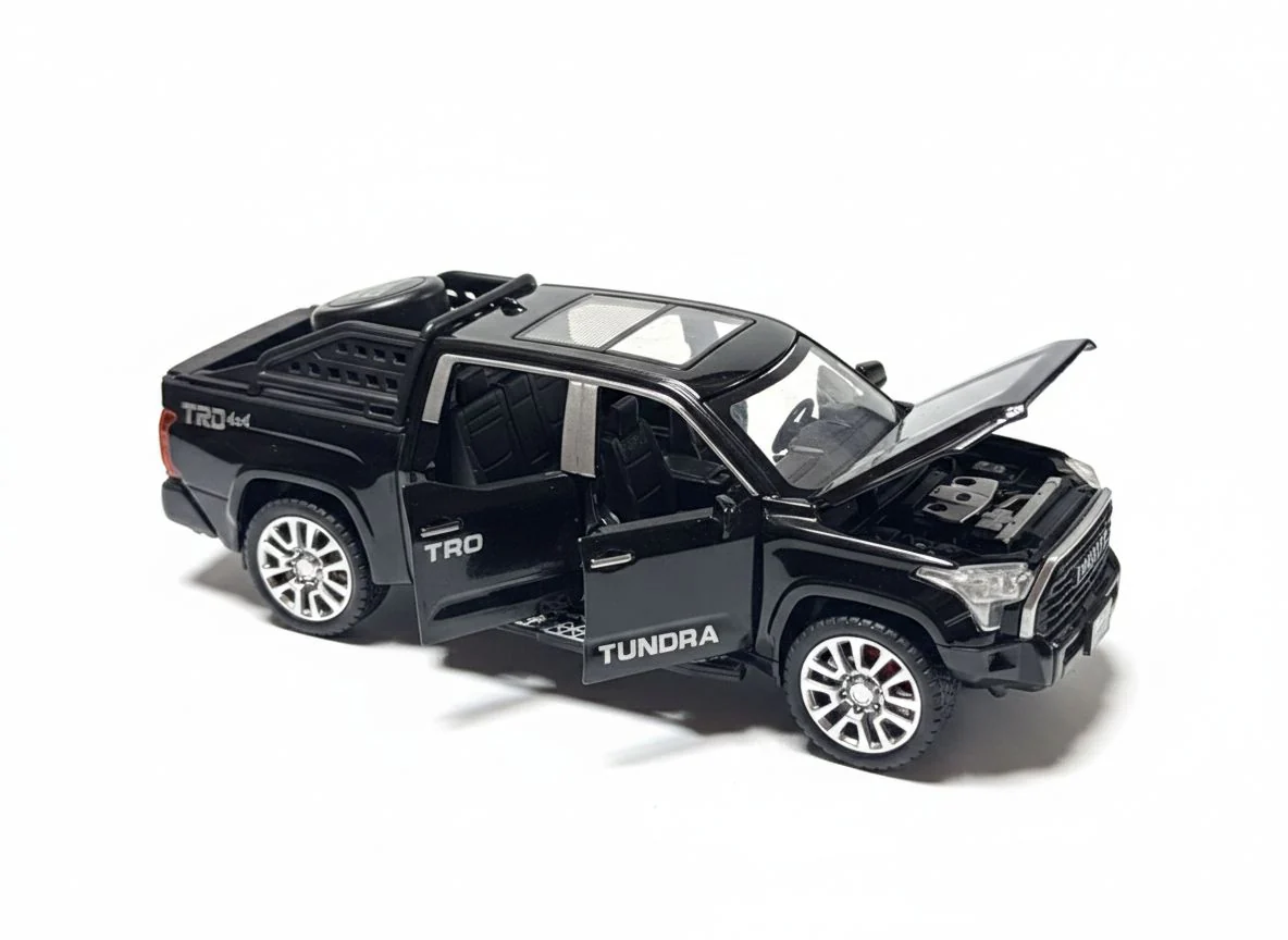 Pullback Tundra Pick-Up Die-Cast 1:32 Scale Asstd. W32111 - Image 9
