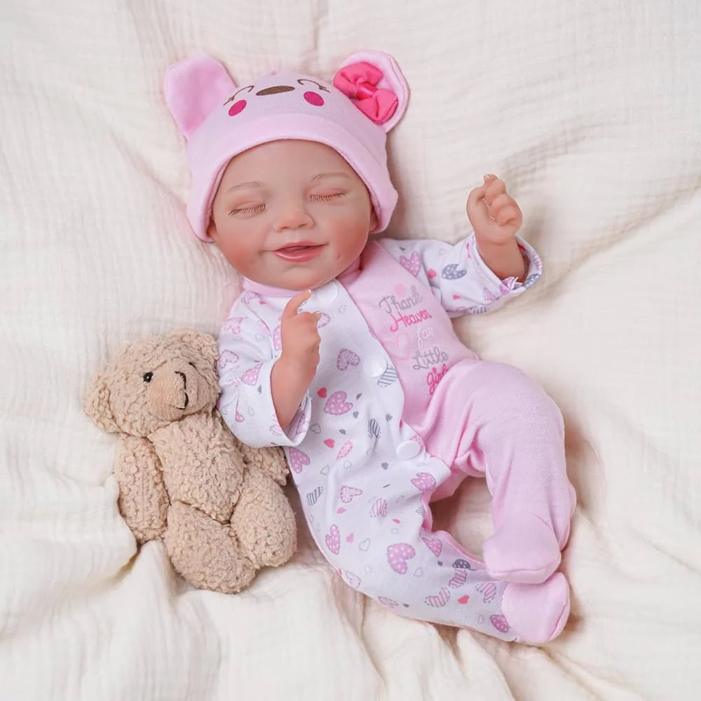 Pure Baby Newborn Doll 12 Inch DF12-015A - Image 2