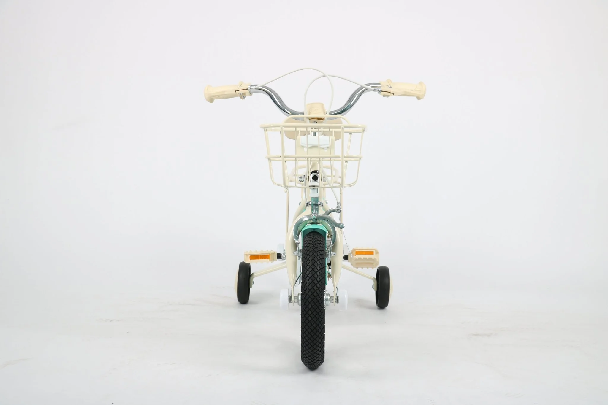 Qitong Bicycle With Basket 14 Inch Green TN-B06 14IN - Image 6