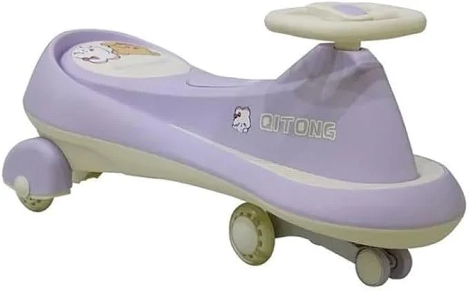 Qitong Lovable Swing Car With Music Purple MN069